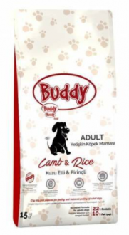Buddy Kuzu Etli ve Pirinçli Yetişkin 15 kg Köpek Maması kullananlar yorumlar